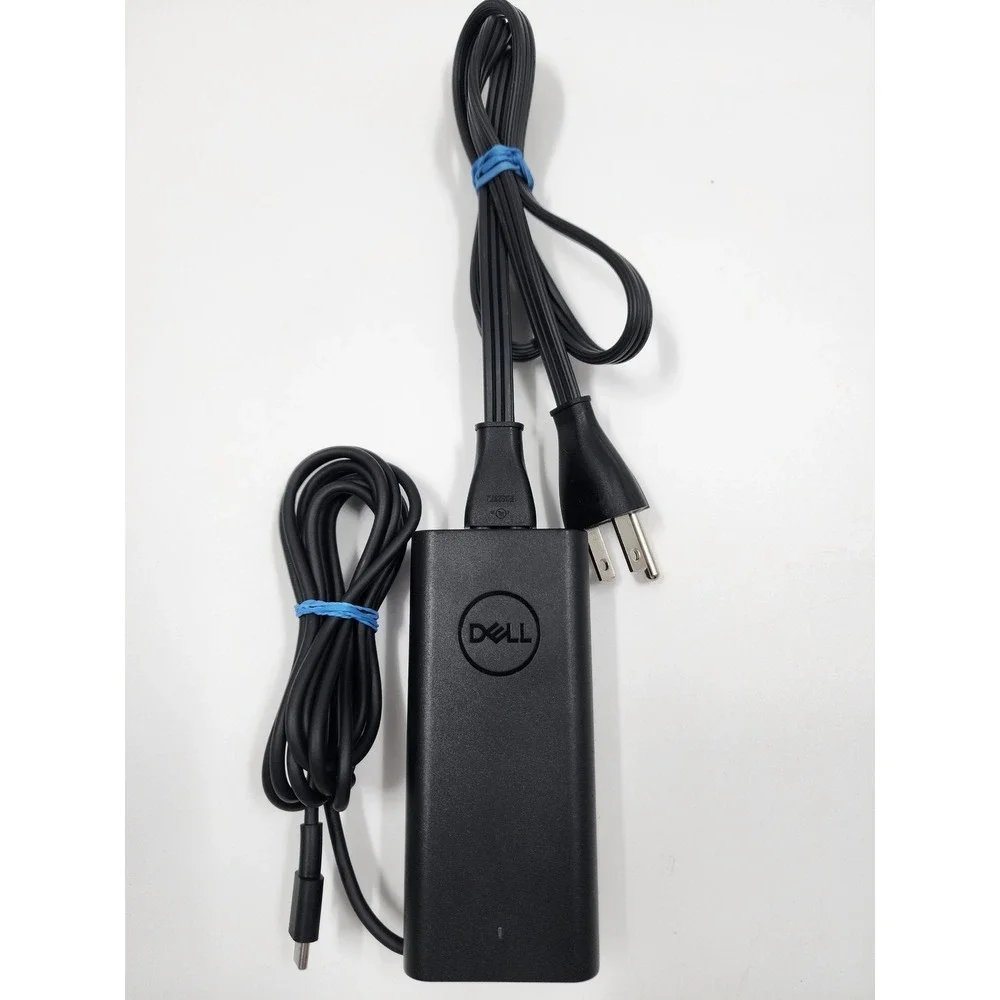 Dell 65W USB-C AC Adapter Laptop Charger LA65NM190 0M1WCF Black